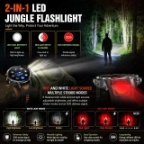 Montre connectée de sport militaire pour hommes AK106 avec batterie 1400mAh, GPS, étanche IP68, appels Bluetooth, écran AMOLED 1,7''