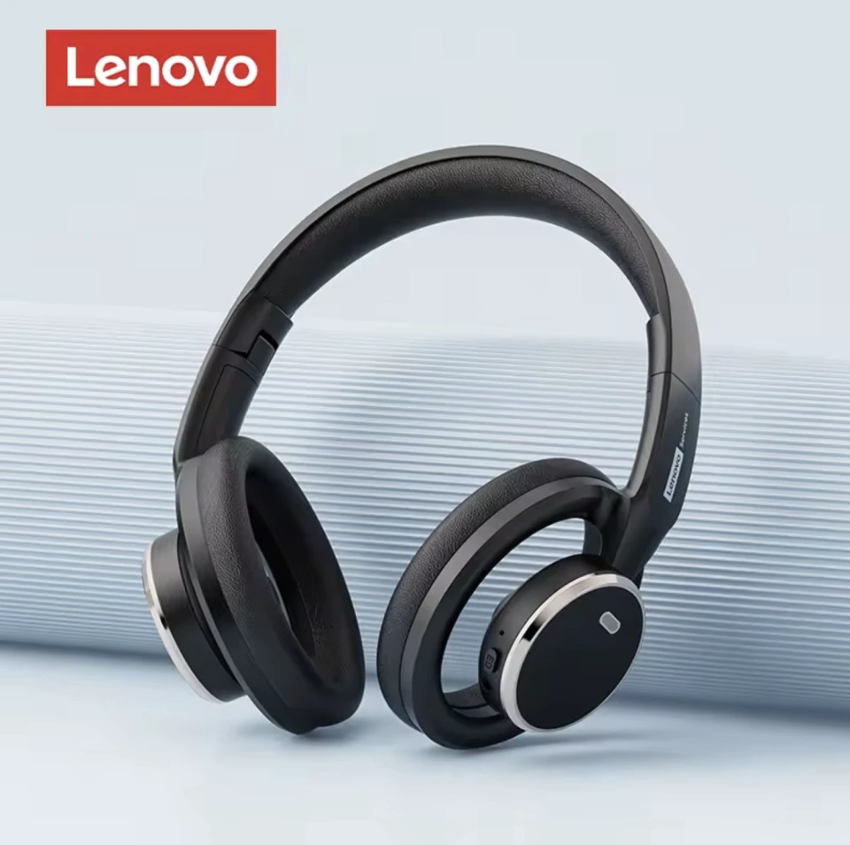 Lenovo LS116 Bluetooth 6.0 Wireless Over-Ear Headphones with ANC & 21H Battery Life